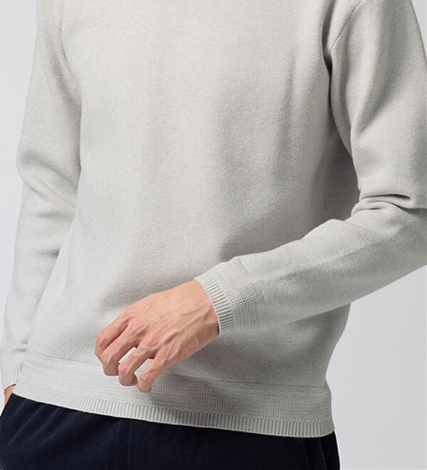 REMEN'S（リメンズ）の「【洗える】やわらかタッチクルーネックセーター（メンズニット・セーター）」｜詳細画像