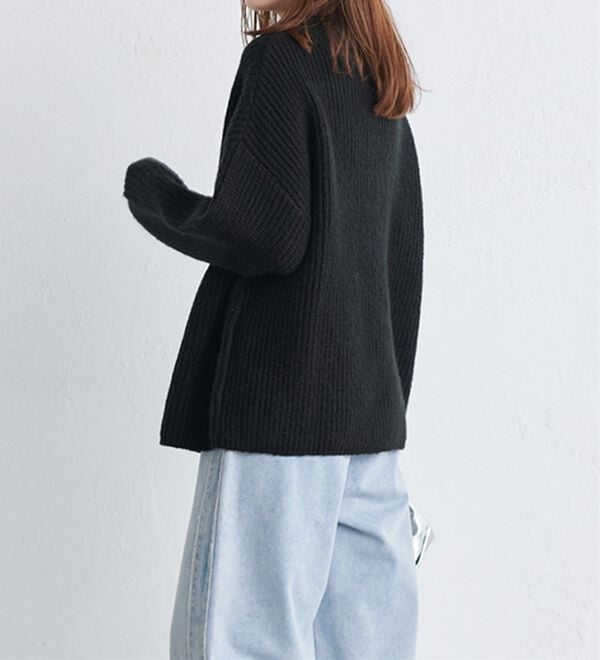 RANAN（ラナン）の「ふんわり！あぜ編ニットプルオーバー（ニット・セーター）」｜詳細画像