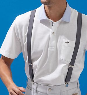 「【２本組】＜クロコダイル＞こだわりの日本製サスペンダー（メンズベルト）」｜詳細画像