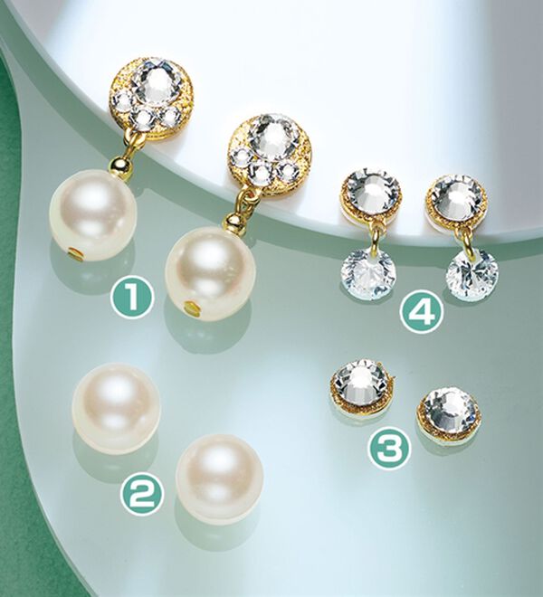 ルフラン（ルフラン）の「【５点セット】＜ＰｉＰＰｉ＞貼るだけピアス（イヤリング・ピアス）」｜詳細画像