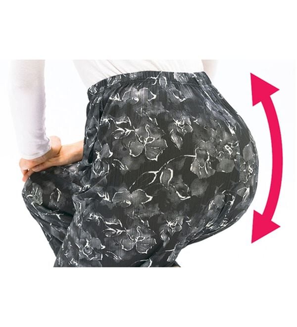 ルフラン（ルフラン）の「【３本組】【ＳＶ】さらりと華やかお買得パンツ（フルレングスパンツ）」｜詳細画像