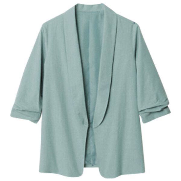 RANAN（ラナン）の「麻調カジュアルセットアップ（パンツスーツ）」｜詳細画像