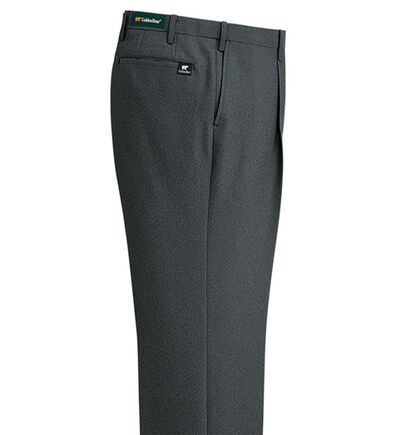 「＜ゴールデンベア＞ミックス調カルゼスラックス（メンズスラックス）」