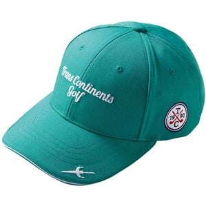 「＜トランスコンチネンツゴルフ＞ゴルフにぴったりカジュアルキャップ（メンズ帽子）」｜グリーン