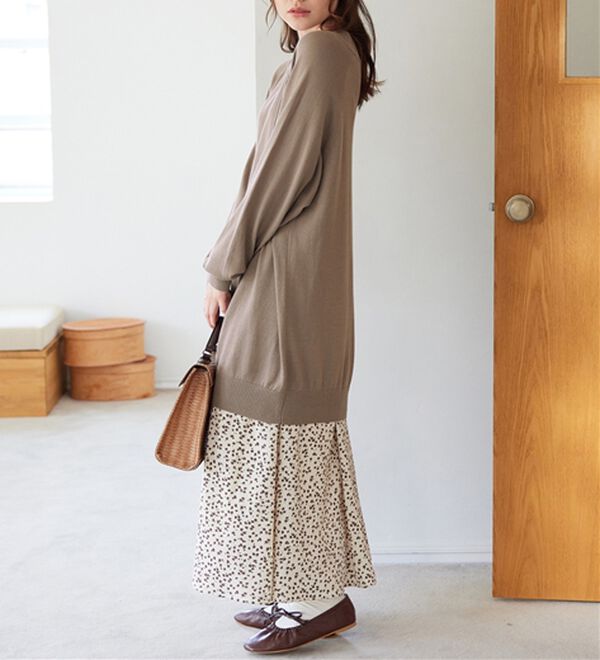 Viola e Viola（ヴィオラ エ ヴィオラ）の「【静電気防止】綿１００％ゆるチュニック（チュニック）」｜詳細画像