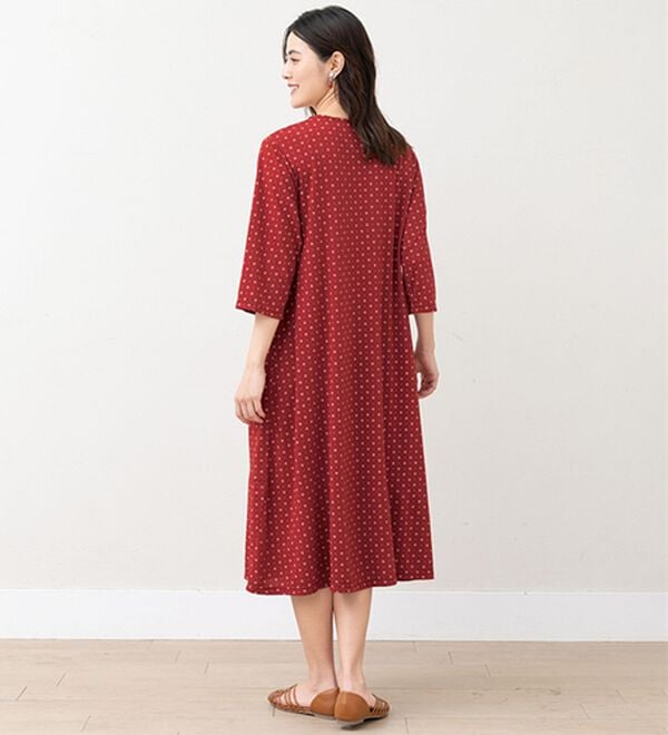 ルフラン（ルフラン）の「【３色組】ひやとろティアードワンピース（カットソーワンピース）」｜詳細画像