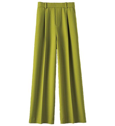 BELLUNA（ベルーナ）の「サマ見え！タック使いワイドパンツ（ワイドパンツ・ガウチョ）」