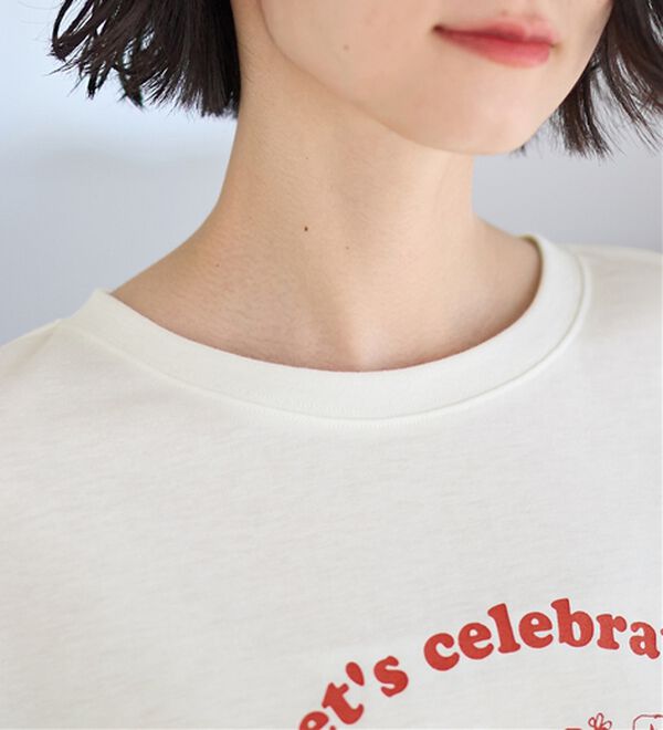 Viola e Viola（ヴィオラ エ ヴィオラ）の「【スペシャルコラボ】スヌーピーCelebrateTシャツ（Tシャツ）」｜詳細画像