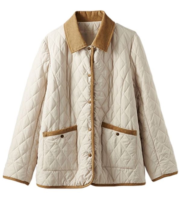 BELLUNA（ベルーナ）の「衿付キルト切替ジャケット（その他ジャケット）」｜詳細画像