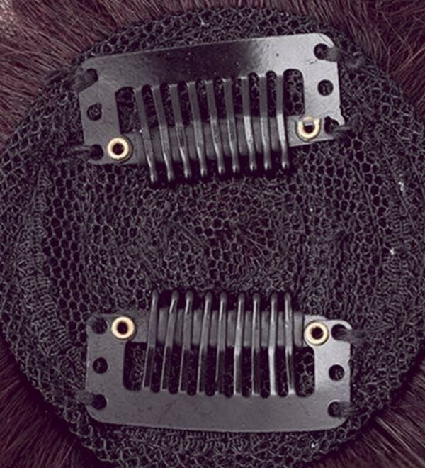 「人毛１００％ウェーブヘアつむじピース（ウィッグ・ヘアピース・エクステ）」｜詳細画像