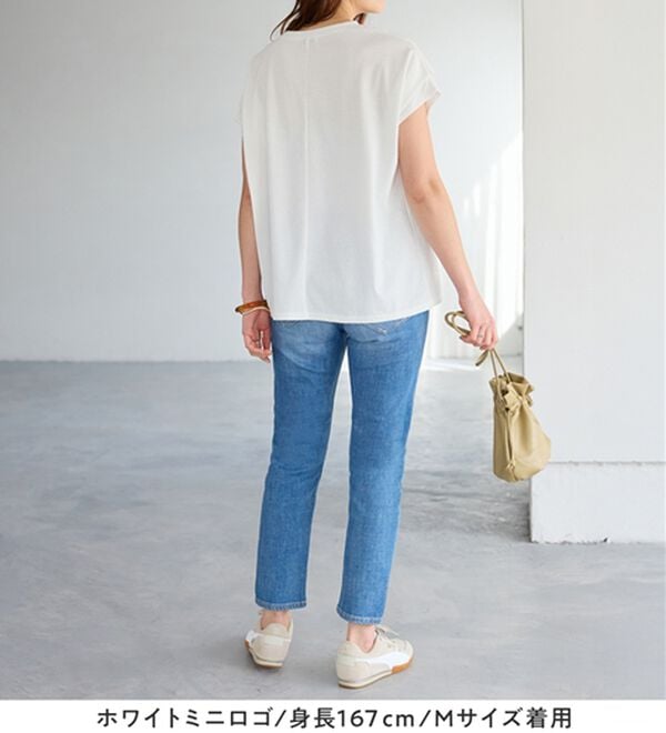 Viola e Viola（ヴィオラ エ ヴィオラ）の「脱普通！すっきり見え大人の上品Ｔシャツ（Tシャツ）」｜詳細画像