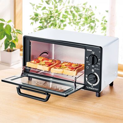 「温度調整付！使いやすいオーブントースター（キッチン家電・調理家電）」
