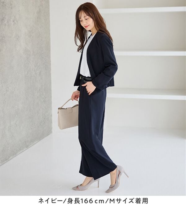 alotta（アロッタ）の「【３点セット】洗える！楽キレイセットスーツ（その他スーツ）」｜詳細画像