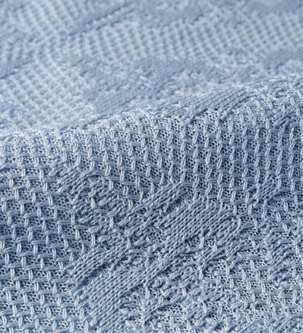 BELLUNA（ベルーナ）の「レース柄シアージャカードニットベスト（ベスト）」｜詳細画像