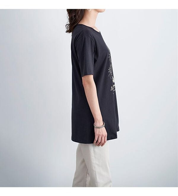 BELLUNA（ベルーナ）の「綿１００％プリントＴシャツ（Tシャツ）」｜詳細画像