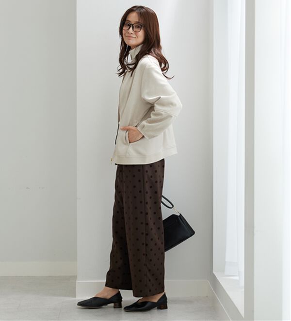 BELLUNA（ベルーナ）の「スエード調ランタン袖ミドル丈ジャケット（その他ジャケット）」｜詳細画像