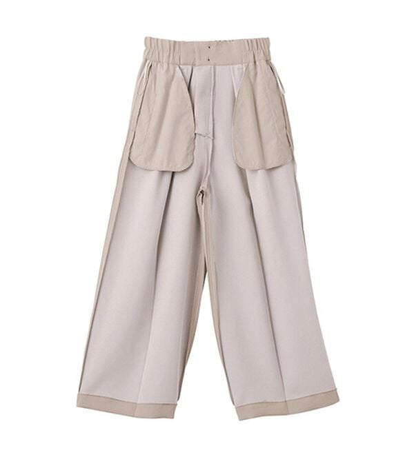 RANAN（ラナン）の「【２点セット】洗える！ショートジャケット&ハイウエストワイドパンツセットスーツ（その他スーツ）」｜詳細画像