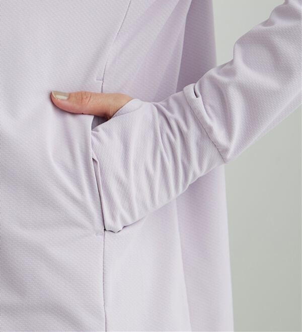 BELLUNA（ベルーナ）の「【接触冷感/UV対策/軽量】ヒンヤリ＆UV対策軽量パーカー（パーカー）」｜詳細画像