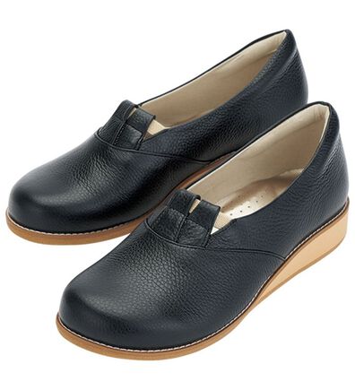 ルフラン（ルフラン）の「メディフィット５Ｅ甲ゴムシューズ（スリッポン）」