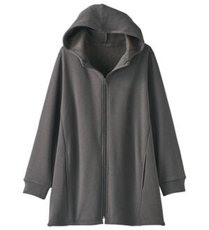 BELLUNA（ベルーナ）の「まるで着る毛布！静電防止付裏ファーブルゾン（その他カーディガン）」｜チャコール