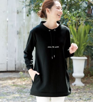 「＜アーノルド　パーマー＞デザインネックプルオーバー（トレーナー・スウェット）」