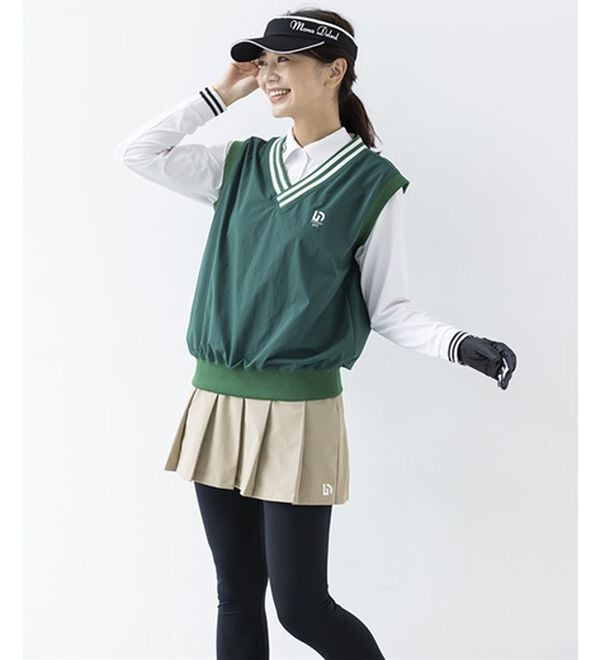 BELLUNA（ベルーナ）の「【UNDOVE】はっ水！プリーツスカート（ミニスカート）」｜詳細画像