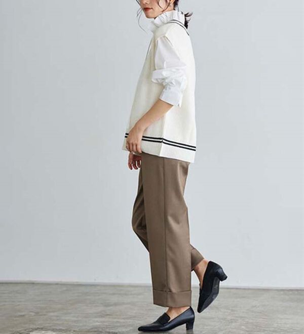 Pierrot（ピエロ）の「チルデンニットベスト（ベスト）」｜詳細画像