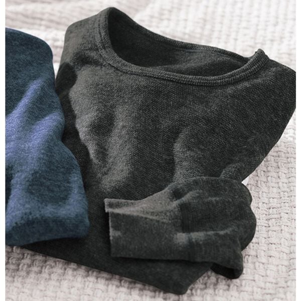 「日本製　３重奏のぬくもりエア３インナー（メンズ肌着・インナーウェア）」｜詳細画像