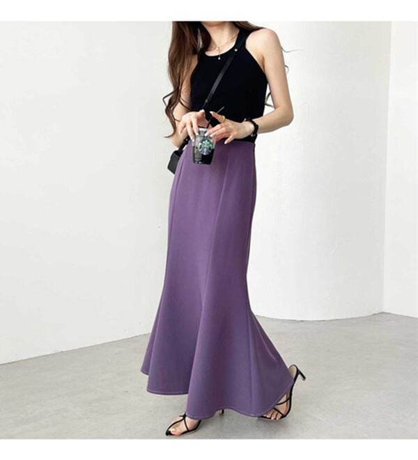 GeeRA（ジーラ）の「ストレッチマーメイドスカート（ロングスカート）」｜詳細画像