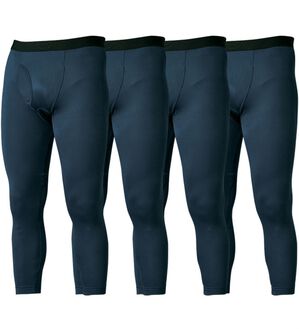 「【４枚組】抗菌防臭・マイクロファイバー裏起毛あったかインナー４枚組（ロングタイツ）（メンズ靴下・タイツ）」｜詳細画像