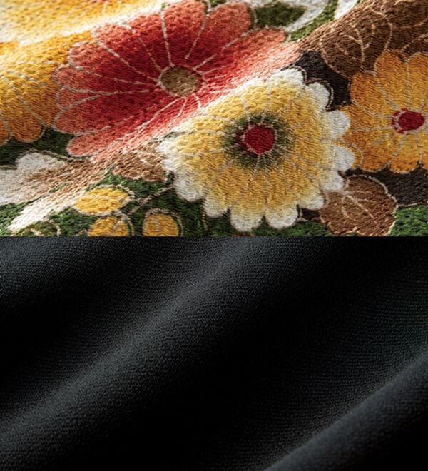 ルフラン（ルフラン）の「二越ちりめん切替パンツスーツ（パンツスーツ）」｜詳細画像