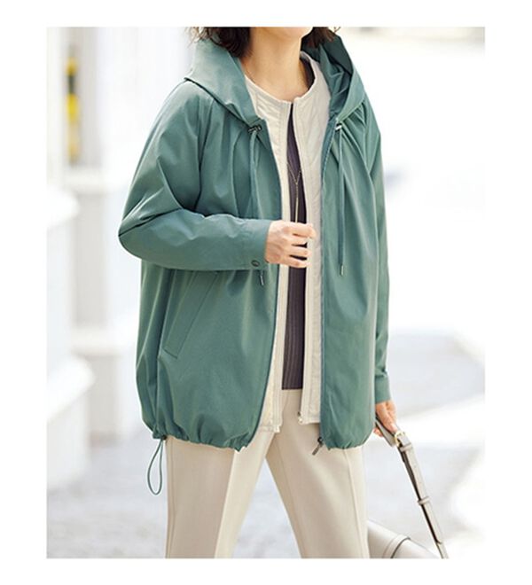 BELLUNA（ベルーナ）の「春まで毎日だって着たい！蓄熱中わたジャケット付アンサンブル（ハーフコート）」｜詳細画像