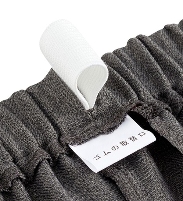 「日本製お手入れ簡単総ゴムパンツ（フルレングスパンツ）」｜詳細画像