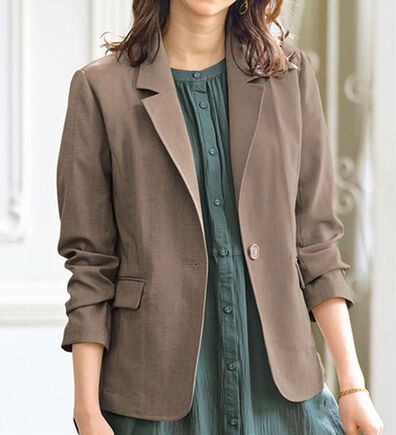 BELLUNA（ベルーナ）の「カジュアルコーデにきちんと感を！テーラードジャケット（テーラードジャケット）」