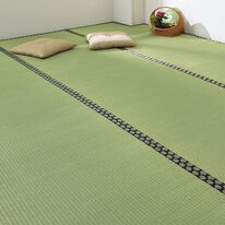 「はっ水・抗菌加工　い草上敷（い草ラグ）」