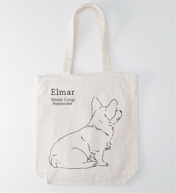 BELLUNA（ベルーナ）の「アニマルグラフィックトートバッグ（その他バッグ）」｜コーギー