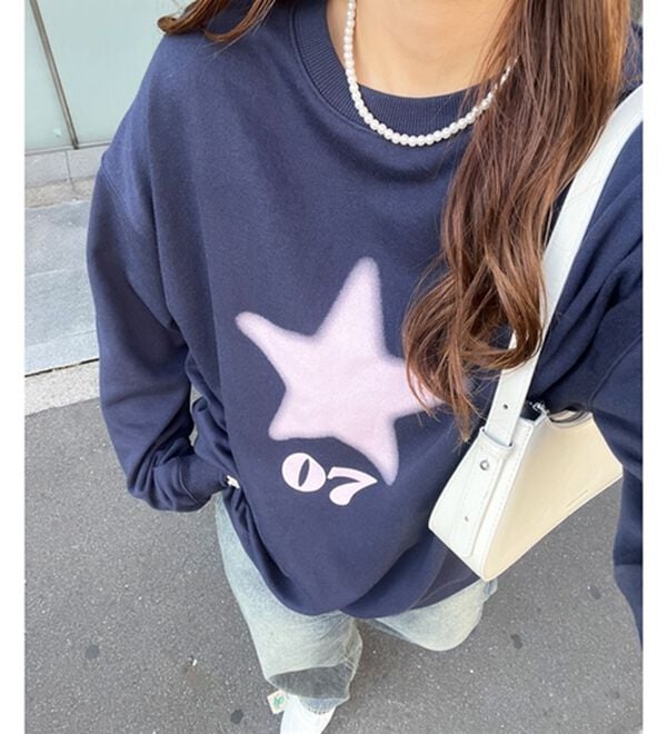 GeeRA（ジーラ）の「スターロゴスウェット（カットソー）」｜詳細画像