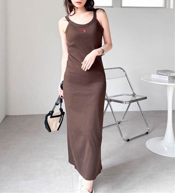 RANAN（ラナン）の「＜U.S.POLO ASSN.＞カップ付アメスリリブワンピース（カットソーワンピース）」｜詳細画像