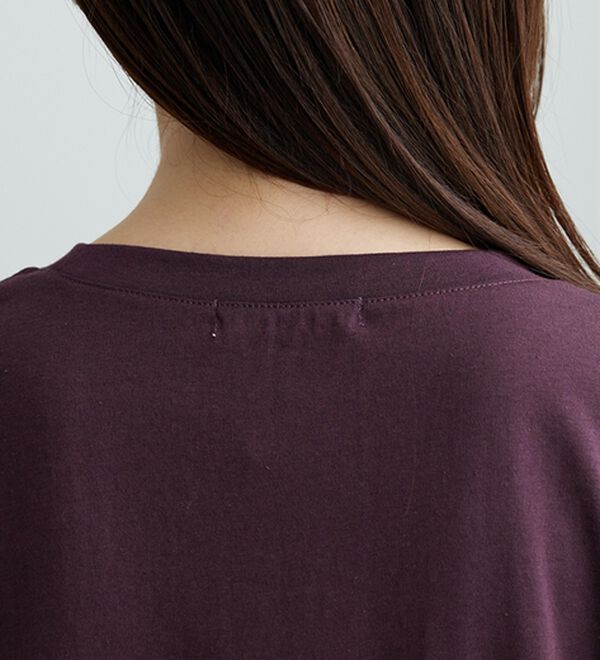 BELLUNA（ベルーナ）の「【接触冷感】ヒンヤリ冷感！箔プリントロゴプルオーバー（カットソー）」｜詳細画像