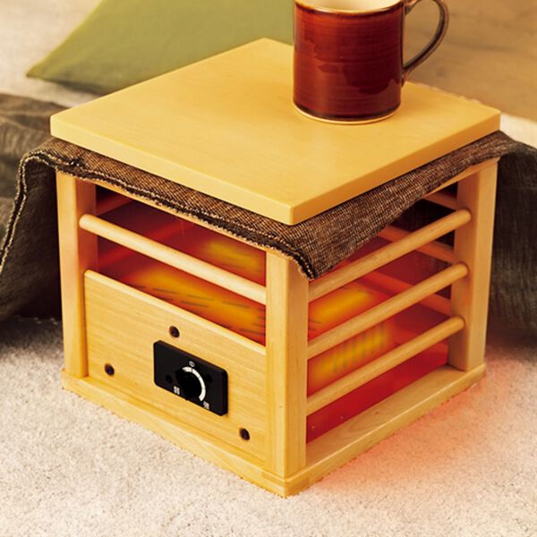 「天板付パーソナルこたつ（こたつテーブル）」｜詳細画像