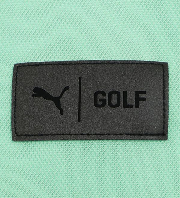 「＜ｐｕｍａ＞ゴルフＬＯＧＯ半袖モックネックシャツ（メンズシャツ）」｜詳細画像