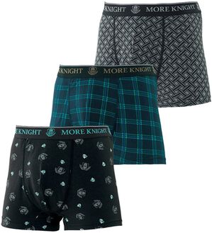 「【３枚組】＜モアナイト＞鉄壁設計！吸水ボクサーパンツ（メンズボクサーパンツ）」｜柄タイプ3枚組