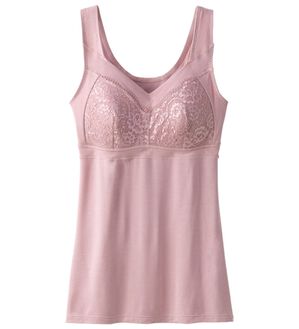 LAVIENNE（ラヴィエンヌ）の「らく～にすっきりエイジングブラキャミ（肌着・インナーウェア）」｜ペールモーヴ