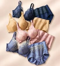 LAVIENNE（ラヴィエンヌ）の「【上下別売】大人のプチプラ！ノンワイヤーブラ／ショーツ（ブラジャー）」