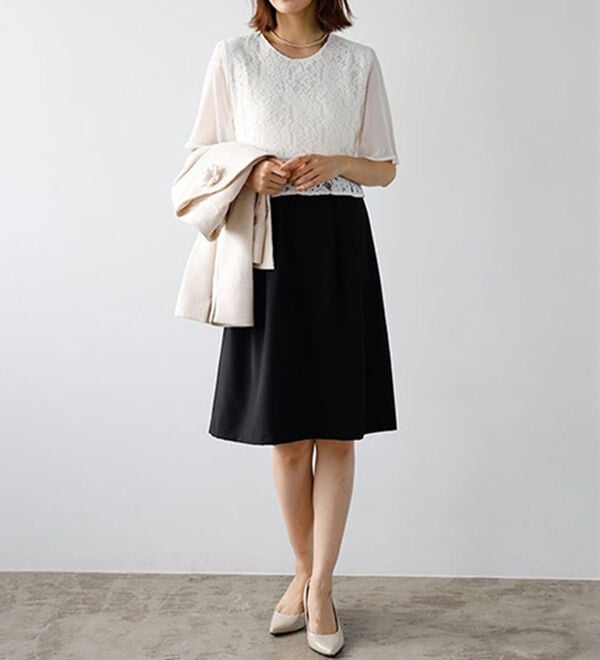 GeeRA（ジーラ）の「【入卒式/セレモニー】ツイード着回し５点セットスーツ　２ジャケット＆パンツ＆ワンピ（その他スーツ）」｜詳細画像