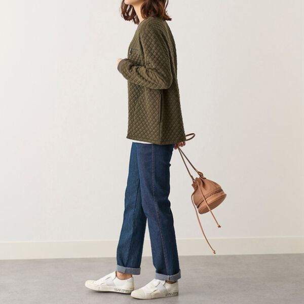 BELLUNA（ベルーナ）の「やわらかキルトショートブルゾン（ブルゾン）」｜詳細画像