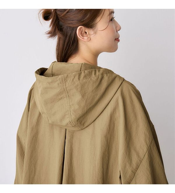 ワッシャー素材ポンチョマンパー - ベルーナ【公式】