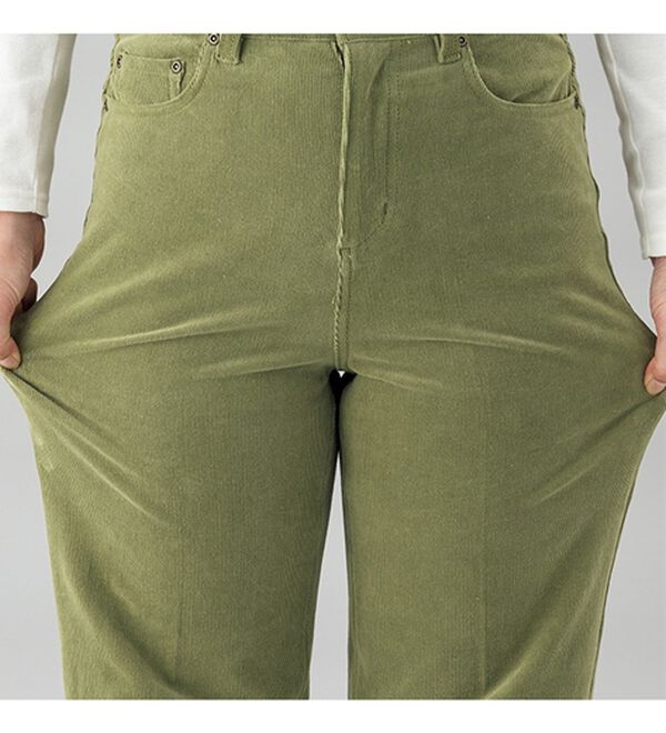 ルフラン（ルフラン）の「【２本組】きれいめコーデュロイパンツ＜ベルガーラ＞（フルレングスパンツ）」｜詳細画像