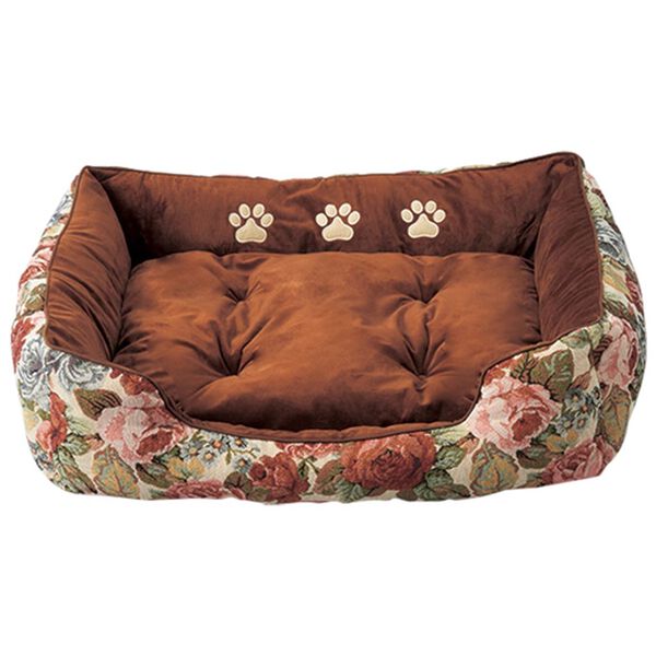 「ゴブラン織ゆったりペットベッド＜ペット用品・ペット用ベッド・ペット寝床・ペットグッズ＞（その他日用品）」｜詳細画像