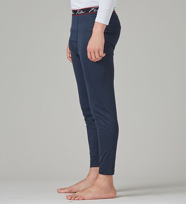 「【３枚組】＜フィラ＞ホットテック　柔らか裏起毛ロングタイツ（メンズ靴下・タイツ）」｜詳細画像